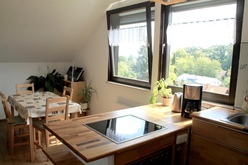 Apartment Bergblick Bischberg Bei Bamberg Bagian luar foto